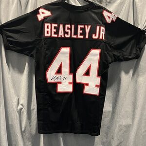 Autographed Vic Beasley Jr. Atlanta Jersey with JSA authentication